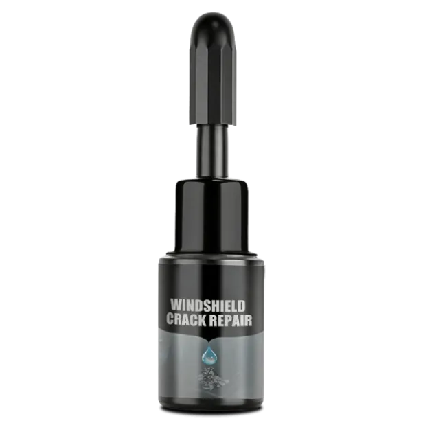 The black Glasyx dropper bottle on a plain background